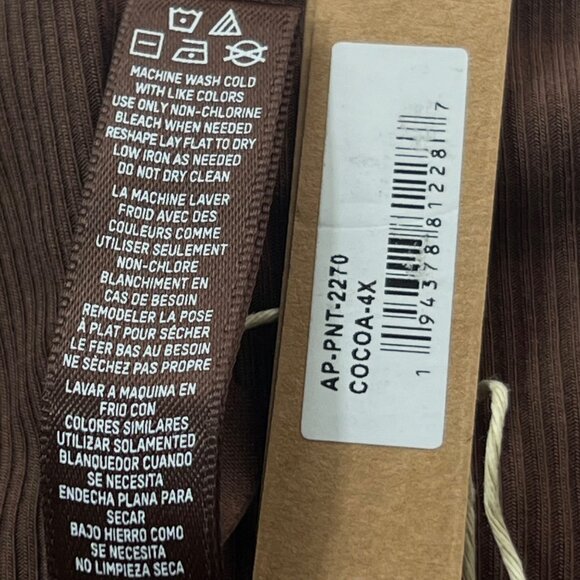 SKIMS Soft Lounge Ruched Pants Cocoa Womens 4X - Picture 9 of 12